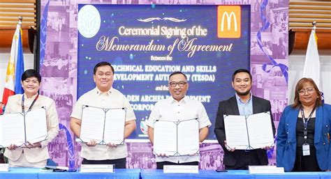 tesda korphil training center photos|McDonald’s and TESDA partner to develop PH’s first QSR .